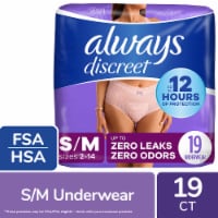 Always Discreet Maximum Size Small/Medium Incontinence Underwear