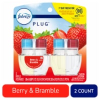 Febreze Odor-Fighting Fade Defy Plug Air Freshener Berry & Bramble Refill