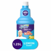 Swiffer WetJet Multi-Purpose and Hardwood Liquid Floor Cleaner Solution Lemon Refill