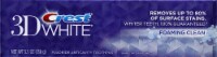 Crest 3D White Foaming Clean Whitening Toothpaste Perspective: Main