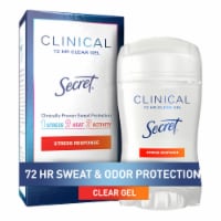 Secret Clinical Strength Clear Gel Antiperspirant and Deodorant for Women, Stress Response Perspective: Main