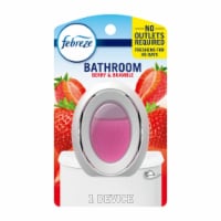 Febreze Bathroom Air Freshener, Odor-Fighting, Berry & Bramble Scent, 1 Count Perspective: Main