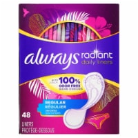 Always® Radiant Regular Absorbency Unscented Daily Panty Liners