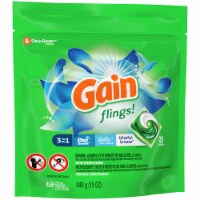 Gain Flings Blissful Breeze Pods Laundry Detergent Pods Perspective: Main