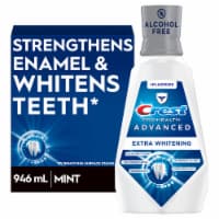 Crest Pro-Health Advanced Mouthwash with Whitening in Energizing Mint - 946 ML