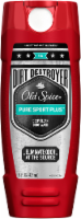 Old Spice Dirt Destroyer Pure Sport Plus Deep Clean Body Wash Perspective: Main