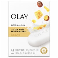 Olay Moisture Outlast Ultra Moisture Shea Butter Beauty Bar for Women Perspective: Main