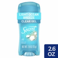 Secret Fresh Clear Gel Antiperspirant and Deodorant for Women, Oceanside, 2.6 oz Perspective: Main