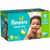 Pampers Baby Dry Diapers Size 3 Bonus Pack Perspective: Main