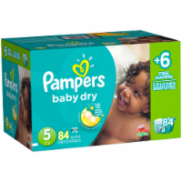 Pampers Baby Dry Diapers Size 5 Bonus Pack Perspective: Main