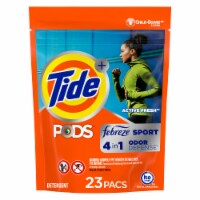 Tide PODS with Febreze Sport Odor Liquid Laundry Detergent Soap Pacs