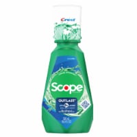 Crest Fresh Mint Scope Outlast Mouthwash Perspective: Main