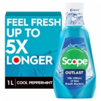 Crest Scope Outlast Cool Peppermint Mouthwash