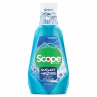 Crest Scope Outlast Cool Peppermint Mouthwash
