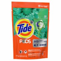 Tide Pods With Febreze Botanical Rain Laundry Detergent Pods Perspective: Main