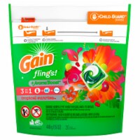 Gain Flings Tropical Sunrise Laundry Detergent Pods Perspective: Main