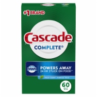 Cascade Complete ActionPacs Fresh Scent Dishwasher Detergent, 43 ct - Kroger