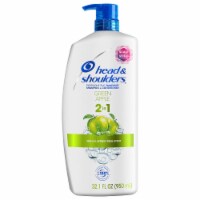 Head and Shoulders® Green Apple Anti-Dandruff 2 in 1 Shampoo and Conditioner