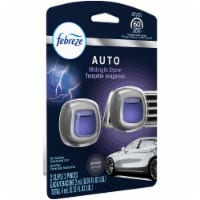 Febreze Auto Midnight Storm Air Freshener Car Vent Clip Perspective: Main