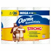 Charmin Essentials Strong Toilet Paper Tissue Mega Rolls Perspective: Main