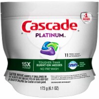 Cascade Platinum Dawn Fresh Scent Action Pacs  Dishwasher Detergent Perspective: Main
