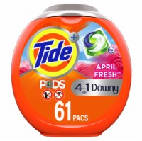 Tide PODS April Fresh with Downy Liquid Laundry Detergent Pacs