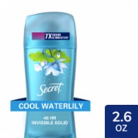 Secret for Women Antiperspirant Deodorant Invisible Solid Waterlily Scent Perspective: Main
