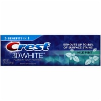 Crest 3D White Mild Mint Whitening Toothpaste Perspective: Main