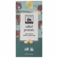 Endangered Species Salted Peanuts + Dark Chocolate Bar Perspective: Main