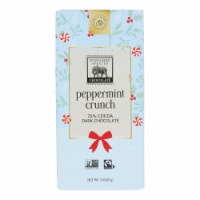 Endangered Species Chocolate Peppermint Crunch + 72% Dark Chocolate Bar Perspective: Main