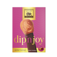 Endangered Species Chocolate™ Salted Caramel Dip 'n Joy™ Candy Pack Perspective: Main