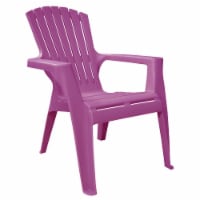 Adams Real Comfort Kids Adirondack Chair - Plum Perspective: Main