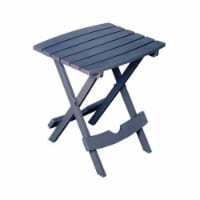 Adams Quik-Fold Side Table- Bluestone, 15
