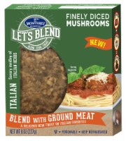 Let's Blend Italian Finely Diced Mushrooms Perspective: Main
