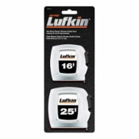 Lufkin 25 ft. L x 1 in. W Tape Measure Set 1 pk - Total Qty: 1; Each Pack Qty: 1