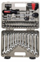 Crescent 3/8 in. drive Metric and SAE 6 and 12 Point Mechanic's Tool Set 70 pc