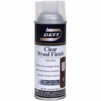 Deft® Clear Gloss Oil-Based Wood Finish Lacquer Spray Perspective: Main