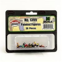 Model Power MDP1399 36 Piece N Scale Painted Figures