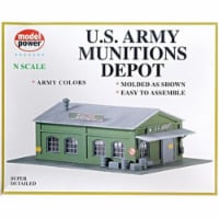 Model Power MDP1574 N Scale US Army Munitions Depot Kit