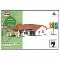 Model Power MDP2622 N Scale Service Station Built Up