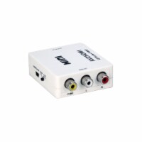QVS HRCA-AS Composite Audio and Video to Digital HDMI Up-Converter