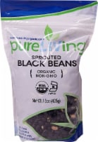 Pure Living Organic Sprouted Black Beans