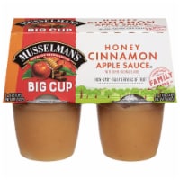 Musselman's® Honey Cinnamon Apple Sauce Naturally Fat Free Big Cup Perspective: Main