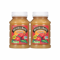 Musselman's CHUNKY Apple Sauce Pack of 2 24 oz Jars Perspective: Main