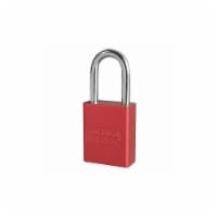 American Lock Lockout Padlock,KD,Red,1-7/8 H A1106RED