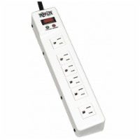 Tripp Lite Surge Protector Strip,6 Outlet,Wht  TLM626