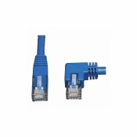 Tripp Lite Cat6 Cable,Right Angle,RJ45,M/M,Blue,5ft N204-005-BL-RA