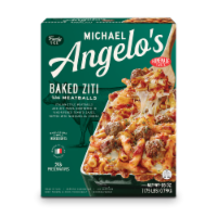 Michael Angelo's® Baked Ziti with Meatballs Family Size Frozen Meal
