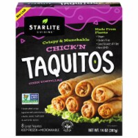 Starlite Cuisine™ Vegan Chicken Style Corn Tortilla Taquitos Perspective: Main