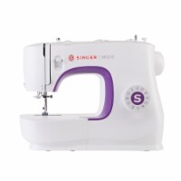 Singer M3500 Sewing Machine with 110 Stitch Applications and Accessories, White